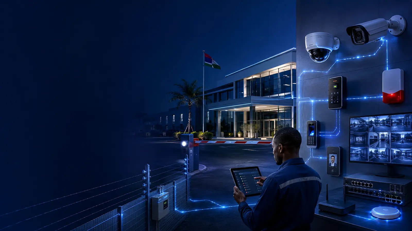 SecureTech integrated security, electrical and automation environment