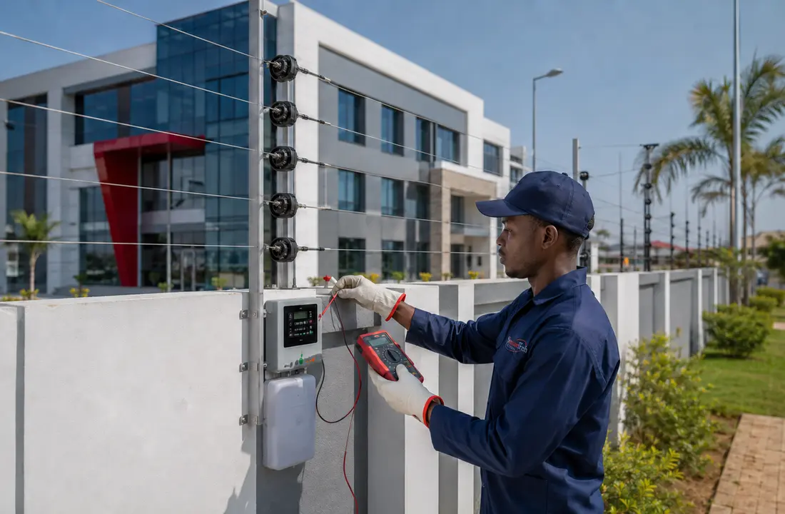 Electric fence security solution